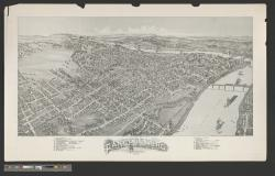 Parkersburg, West Virginia 1899. / Drawn by T.M. Fowler Morrisville, PA.