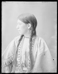 Side view of Indian girl 1904