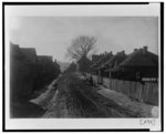 [Unpaved street or alley between houses in Georgia]