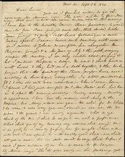 Letter to] Dear Lucia [manuscript