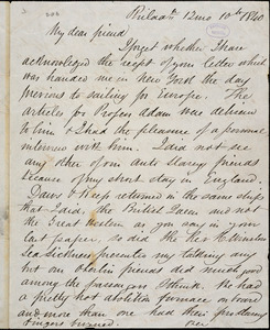 Letter from Edward M. Davis, Philad[elphi]a, [Pennsylvania], to William Lloyd Garrison, 1840 [December] 10th