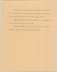 News Script: Mississippi desegregation