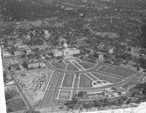 Capitol Approach, aerial view