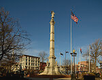 The Soldiers and Sailors Monument on Centre Square in Easton, Pennsylvania