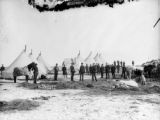 9th Cav camp at Wounded Knee, S.D.