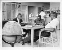 Students Studying at the Library, circa 1955