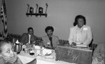 Business Women's Association meeting speaker, Los Angeles, 1983