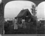 Hut of oyster fisherman, Chesapeake Bay, near Sherwood, Md., U.S.A.