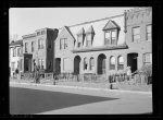 A fine old home alongside a shabby Negro house. Florida Avenue and 19th Street N.W., Washington, D.C.