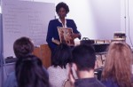 Professor Rae Linda Brown, teaching the History of Jazz.