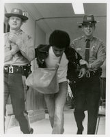 Black student protest in Wilbur Cross Library