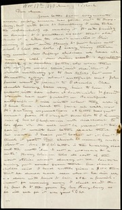 Thumbnail for Letter to] Dear Anne [manuscript