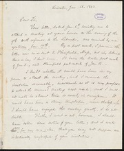 Letter to] Dear Sir [manuscript