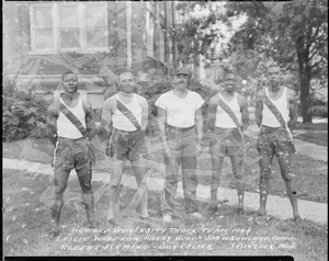 Howard University track team : [acetate film photonegative]