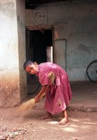 Young Girl Enslaved As A Domestic