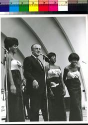 George Romney with the Supremes, Michigan State Fair