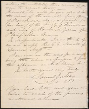 Letter to] Rev & Dear Sir [manuscript