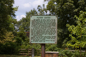 Founders' Cemetery historical marker