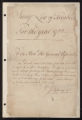 Tax Lists, Surry County, 1782