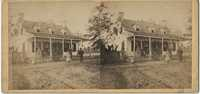 Group of People Outside House