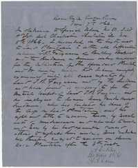 309. Letter from Freedmen's Bureau to Thomas B. Ferguson -- November 7, 1866