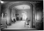 7.   October 1960 WEST PARLOR - LOOKING NORTH - Ignacio Peralta House, 561 Lafayette, San Leandro, Alameda County, CA