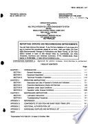 Operator's manual for Multiple Integrated Laser Engagement System (MILES), simulator system, firing, laser, M75 (NSN 1265-01-159-0484) for VULCAN/Product Improved VULCAN Air Defense System, self-propelled