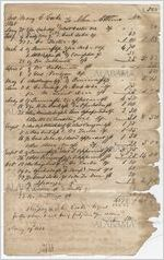 Receipt for payment from Mary C. Cocke to John Atkins, January 19, 1850