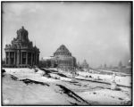 A view of the Cascades during construction