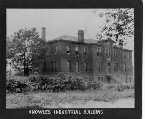 Photograph of Knowles Industrial Building at Atlanta University, Atlanta, Georgia, circa1884