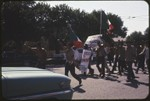 Protest march, off UCSD campus