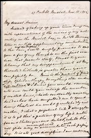 Letter to] My dearest Annie [manuscript