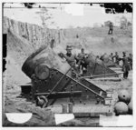 Yorktown, Virginia. Battery No. 4 mounting 13-inch mortars. South end