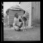 Newport News, Virginia. Negro shipyard worker's daughter