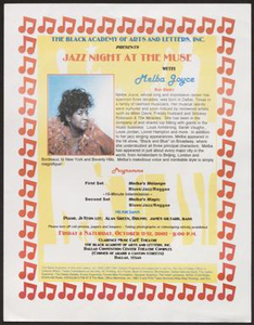 Flyer: Jazz Night at the Muse