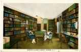 Durham Colored Library, interior view