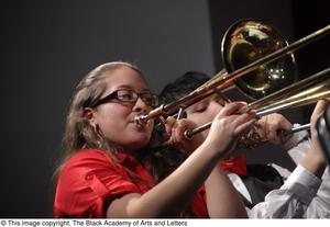 Musicians Playing Trumbones