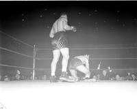 Boxing Matches; Joe Louis vs. Abe Simon.