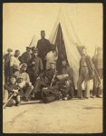 [Soldiers of the 79th New York at camp]