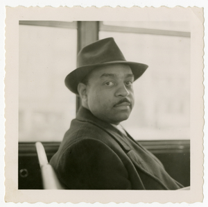 Benny Carter, 1961 [black-and-white photoprint]