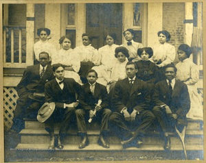 Group Portrait of Storer College Class of 1909, Harpers Ferry, W. Va.