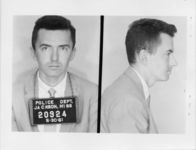 Thumbnail for Mississippi State Sovereignty Commission photograph of Joe Henry Griffith following his arrest for his participation in the Freedom Rides, Jackson, Mississippi, 1961 May 30