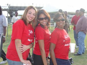 Delta Sigma Theta at UNT tailgate