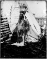 Chief Cut Finger in traditional dress