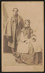 [Unidentified soldier in Union uniform and unidentified woman, probably his wife]