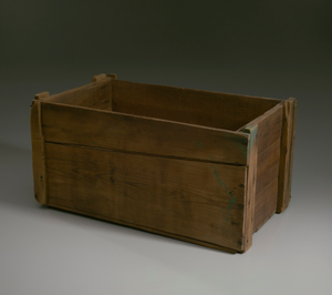 Crate sent by Lt. Garwood Hardiman to Mrs. Ora Mae Hardiman