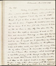 Letter to] Dear Wife [manuscript