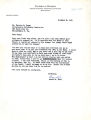 Letter of 1954 November 8