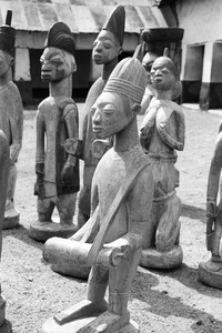 The Shango shrine of the Timi of Ede, Ede, Nigeria