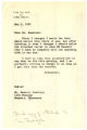 1961-05-03 Correspondence - Memo